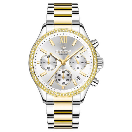 Giewont Sapphire Women’s Watch / silver-gold