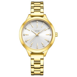 Giewont Sapphire Women’s Watch / gold-silver