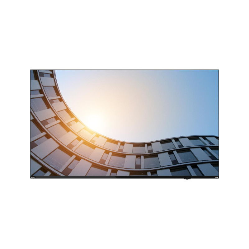 Lenovo ThinkVision E65 LFD kompiuterio monitorius 163,8 cm (64.5") 3840 x 2160 pikseliai 4K Ultra HD LCD Juoda