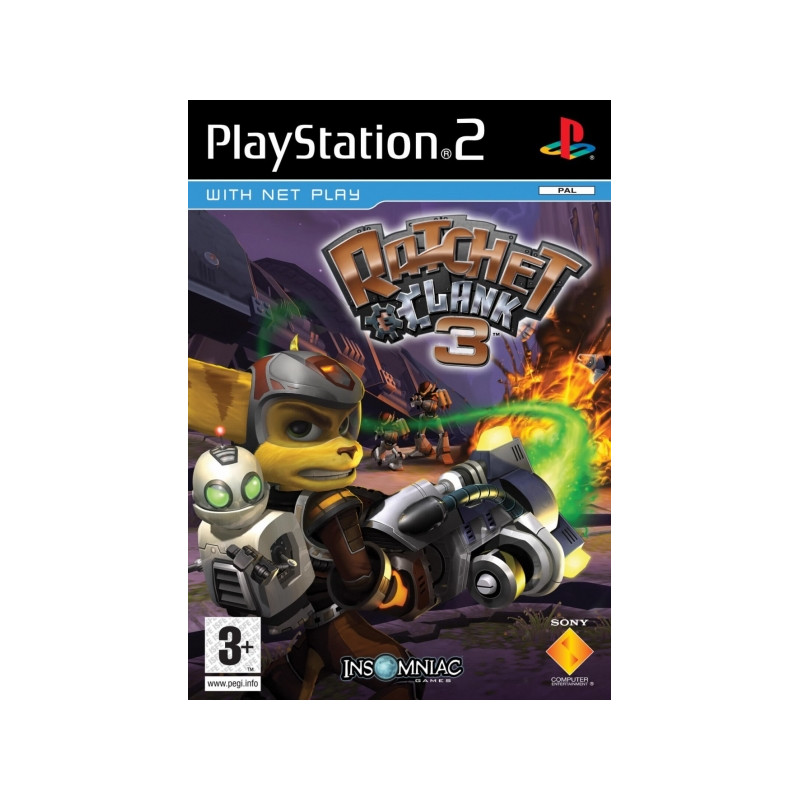 Sony Interactive Entertainment Ratchet & Clank 3 (PS2) Standartinis Daugiakalbis PlayStation 2
