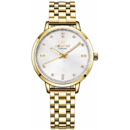 Giewont Sapphire Women's Watch / gold-silver