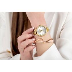 Giewont Sapphire Women's Watch / gold-silver