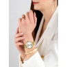Giewont Sapphire Women's Watch / gold-silver