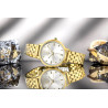 Giewont Sapphire Women's Watch / gold-silver