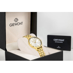 Giewont Sapphire Women's Watch / gold-silver