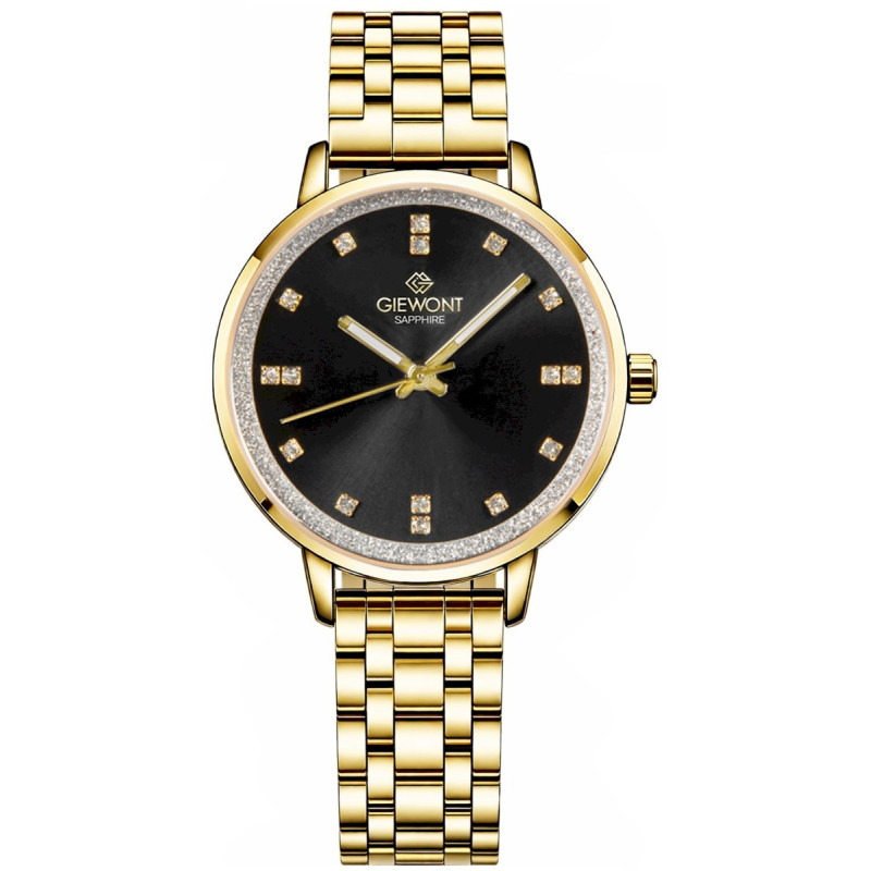 Giewont Sapphire Women’s Watch / gold/black
