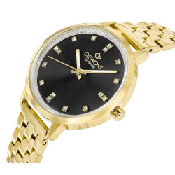 Giewont Sapphire Women’s Watch / gold/black