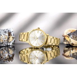 Giewont Sapphire Women’s Watch GW2360-B2 / gold-silver