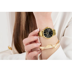 Giewont Sapphire Women’s Watch / Gold/Black