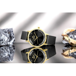 Giewont Sapphire Women's Watch GW4130-B4 / gold/black