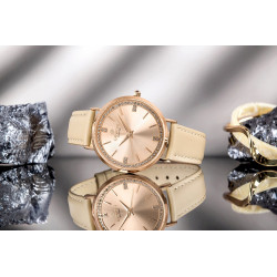 Giewont Sapphire Women's Watch / rose gold