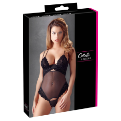 Cottelli Collection Body 85C/L Black Powernet Adjustable Straps S/M