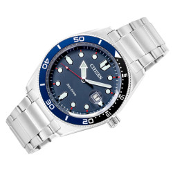 CITIZEN Marine Sporty Men’s Watch AW1761-89L / silver-blue