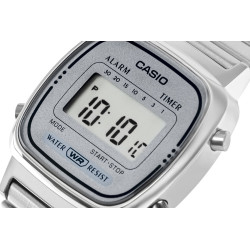 CASIO Vintage LA670WEA-7EF Women's Watch / silver