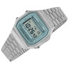 CASIO VINTAGE A168WA-3AYES Men's Watch / silver/green