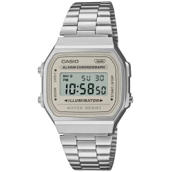 CASIO VINTAGE A168WA-8AYES Men's Watch / silver
