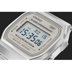 CASIO VINTAGE A168WA-8AYES Men's Watch / silver