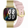Smartwatch Gravity Bracelet + Strap GT32-1 / gold