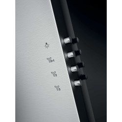 Electrolux LFV319K Pendant Black, Stainless steel 600 m³/h