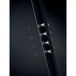 Electrolux LFV319K Pakabinamas Juoda, Nerūdijančiojo plieno 600 m³/h