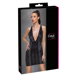 Cottelli Collection PARTY Dress Snake XL Shiny Snakeskin Pattern
