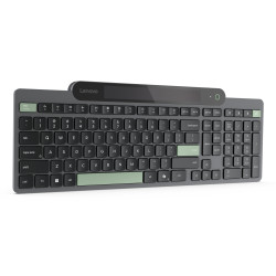 Lenovo 4Y41R69499 klaviatūra Namams / biurui „Bluetooth“ Apdaila, Švedas Juoda, Žalia