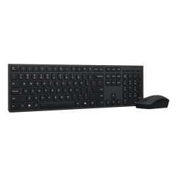 Lenovo 4X31R64345 keyboard Mouse included Office RF Wireless + Bluetooth Finnish, Swedish Black