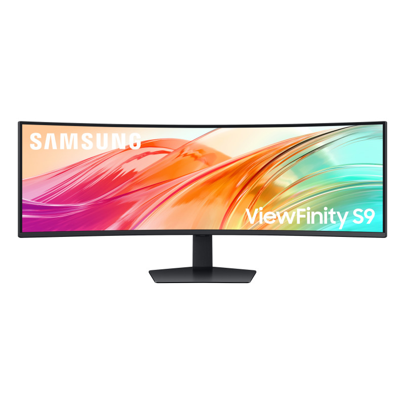 Samsung S95UC kompiuterio monitorius 124,5 cm (49") 5120 x 1440 pikseliai Dual QHD LCD Juoda