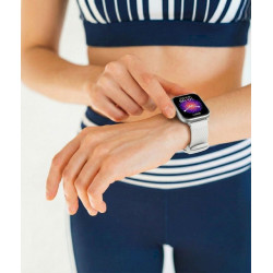 Smartwatch Gravity Strap + Bracelet GT43-2 / Silver