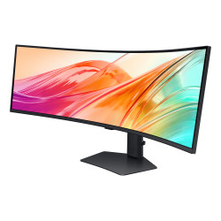Samsung S95UC kompiuterio monitorius 124,5 cm (49") 5120 x 1440 pikseliai Dual QHD LCD Juoda
