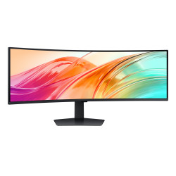 Samsung S95UC kompiuterio monitorius 124,5 cm (49") 5120 x 1440 pikseliai Dual QHD LCD Juoda