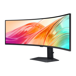 Samsung S95UC computer monitor 124.5 cm (49") 5120 x 1440 pixels Dual QHD LCD Black