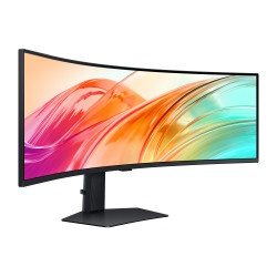 Samsung S95UC kompiuterio monitorius 124,5 cm (49") 5120 x 1440 pikseliai Dual QHD LCD Juoda