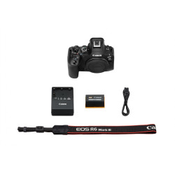 Canon EOS R6 Mark III MILC korpusas 32,5 MP CMOS 6960 x 4640 pikseliai Juoda
