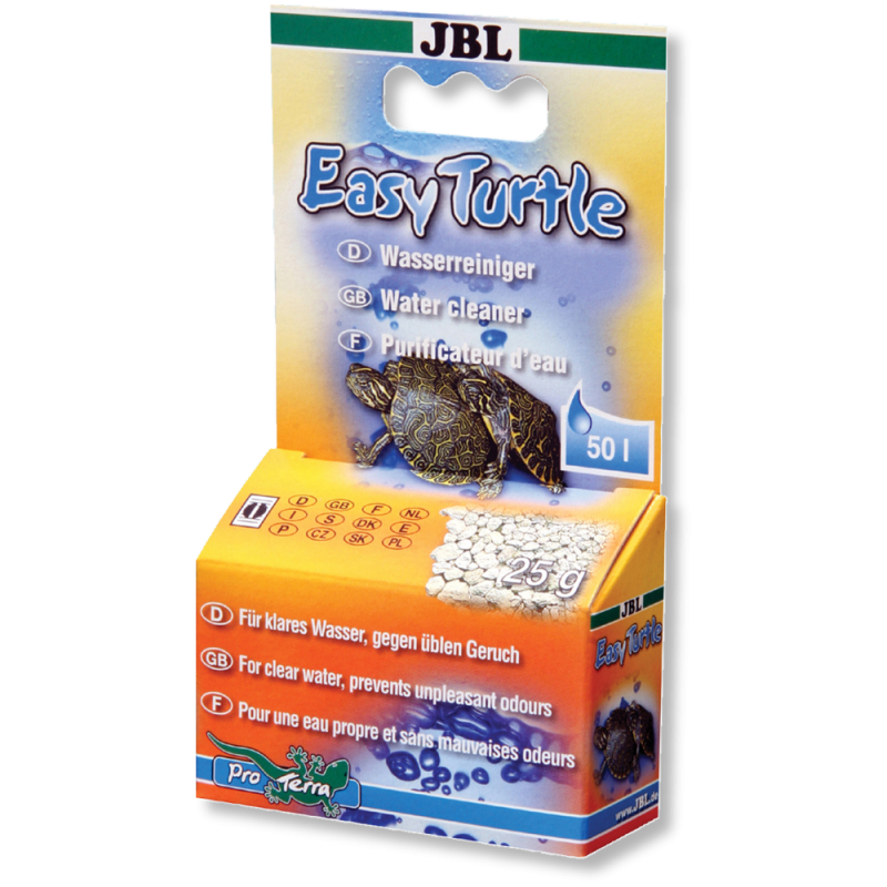 Granulės vandens vėžlių terariumams Easy Turtle