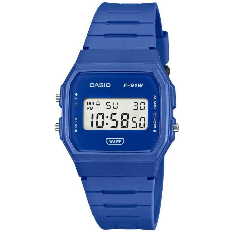 CASIO Unisex Watch F-91WB-2A1EF / blue