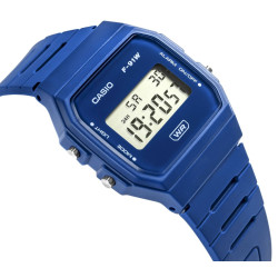 CASIO Unisex Watch F-91WB-2A1EF / blue