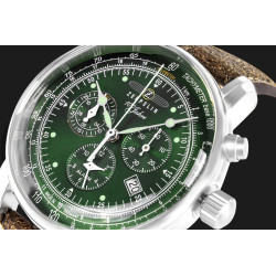 ZEPPELIN 100 Jahre Chronograph Men’s Watch 8680-4 / silver
