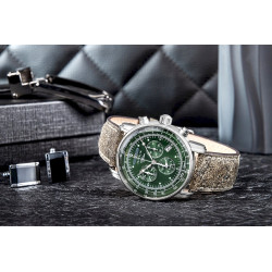 ZEPPELIN 100 Jahre Chronograph Men’s Watch 8680-4 / silver