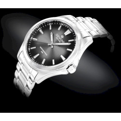 Giewont Elegance Sapphire Men's Watch / silver/black