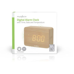 Nedis CLDK2008BN Digital Radio Alarm Clock