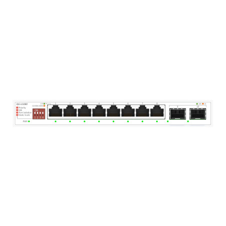 ASUS QG-U1080 Ne-valdomas 2.5G Ethernet (100/1000/2500) Balta