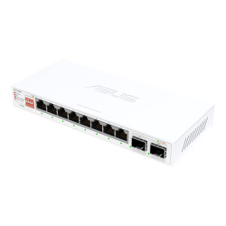 ASUS QG-U1080 Ne-valdomas 2.5G Ethernet (100/1000/2500) Balta