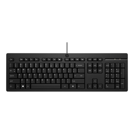 HP 125 G2 USB Wired keyboard Office Black