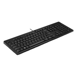 HP 125 G2 USB Wired Keyboard klaviatūra Biuras Juoda