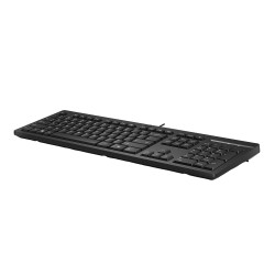 HP 125 G2 USB Wired Keyboard klaviatūra Biuras Juoda