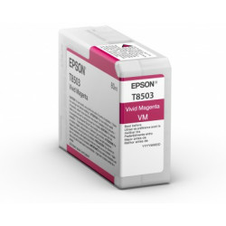 Epson T8503 rašalo kasetė 1 vnt Originalus Rausvai raudona