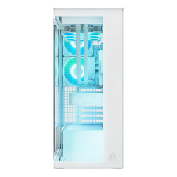 ARCTIC Xtender White (Clear Glass) „Midi Tower“ Balta