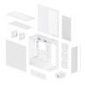 ARCTIC Xtender White (Clear Glass) Midi Tower