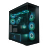 ARCTIC Xtender Black (Tinted Glass) Midi Tower